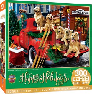 Foto 1 | Foto 1 | Rompecabezas Masterpieces Guarding The Presents, 300 Piezas - Venta Internacional.