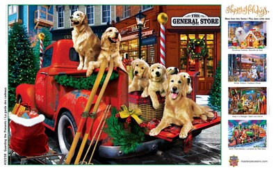 Foto 4 | Foto 4 | Rompecabezas Masterpieces Guarding The Presents, 300 Piezas - Venta Internacional.