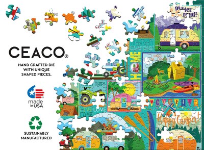 Foto 6 | Foto 6 | Rompecabezas Ceaco Tracy Flickinger Camping Road Trip, 500 Unidades - Venta Internacional.