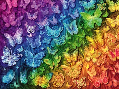 Foto 1 | Foto 1 | Rompecabezas Ceaco Butterfly Magic De 300 Piezas - Venta Internacional.