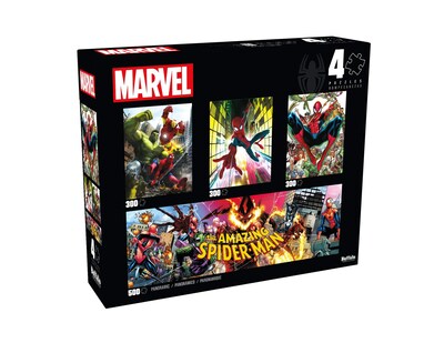Foto 6 | Foto 6 | Rompecabezas Buffalo Games Marvel 4 En 1 Para Adultos - Venta Internacional.