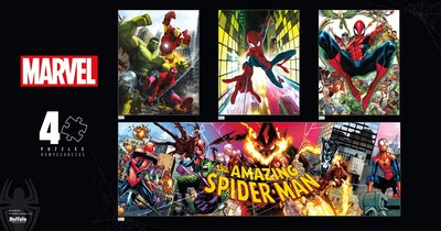 Foto 7 | Foto 7 | Rompecabezas Buffalo Games Marvel 4 En 1 Para Adultos - Venta Internacional.