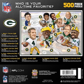 Foto 3 | Foto 3 | Rompecabezas Masterpieces De 500 Piezas Nfl Green Bay Packers - Venta Internacional.
