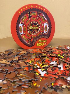 Foto 5 | Foto 5 | Rompecabezas Masterpieces 500 Piezas Con Forma De Reese - Venta Internacional.