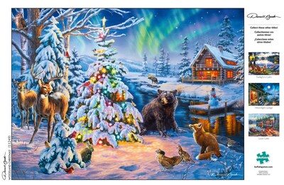 Foto 4 | Foto 4 | Rompecabezas Buffalo Games Woodland Christmas 1000 Piezas - Venta Internacional.