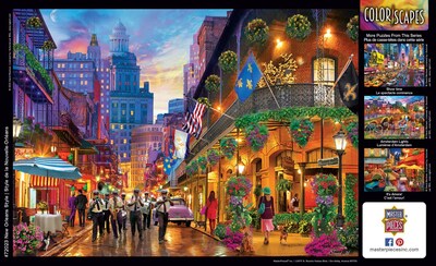 Foto 4 | Foto 4 | Rompecabezas Masterpieces Estilo Nueva Orleans 1000 Piezas - Venta Internacional.