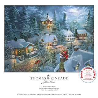 Foto 6 | Foto 6 | Rompecabezas Ceaco Holiday Santa's Silent Night, 300 Piezas - Venta Internacional.