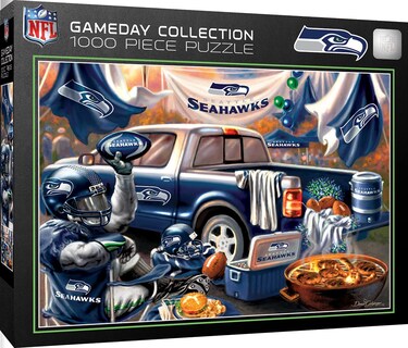 Foto 1 | Foto 1 | Rompecabezas Masterpieces Nfl Seattle Seahawks 1000 Piezas - Venta Internacional.