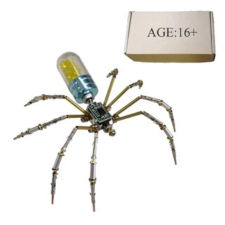 Foto 1 | Foto 1 | Puzle 3d De Metal Con Forma De Insecto, Circuito Mecánico Steampunk Genérico, Spider - Venta Internacional.