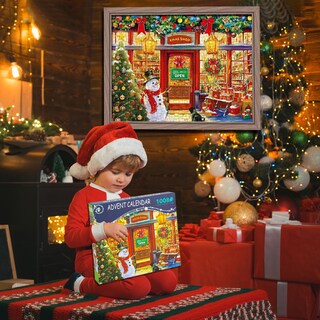Foto 6 | Foto 6 | Rompecabezas Navideños, Calendario De Adviento, 2024, 1008 Piezas - Venta Internacional.