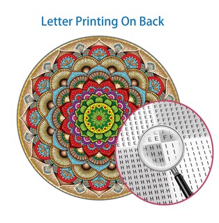Foto 5 | Foto 5 | Puzle Mandala De 1000 Piezas Para Adultos, Colorido, Con 66,6 Cm De Diámetro. - Venta Internacional.