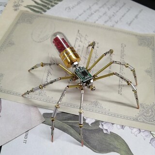 Foto 3 | Foto 3 | Puzle 3d De Metal Con Insectos Kos30162f141mzqg Steampunk Circuit Spider - Venta Internacional.