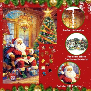 Foto 4 | Foto 4 | Rompecabezas Navideños, Calendario De Adviento, 1008 Piezas, 2024 - Venta Internacional.