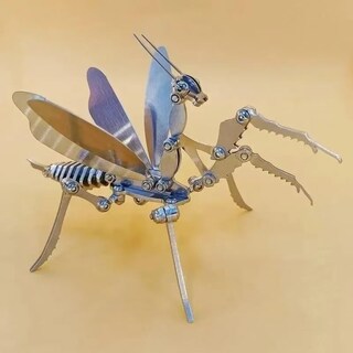 Foto 2 | Foto 2 | Rompecabezas De Metal 3d Mantis Assembly Model, Idea De Regalo Creativa - Venta Internacional.