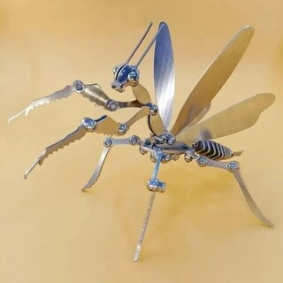 Foto 4 | Foto 4 | Rompecabezas De Metal 3d Mantis Assembly Model, Idea De Regalo Creativa - Venta Internacional.