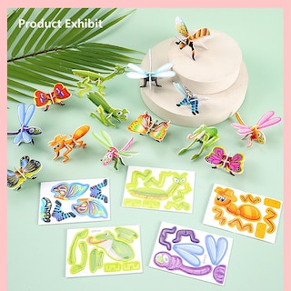 Foto 6 | Foto 6 | Puzle De Dibujos Animados 3d Flowarmth, 30 Unidades, Educativo Para Niños De 4 A 8 Años - Venta Internacional.