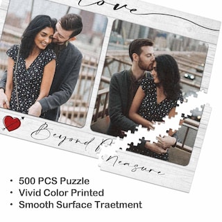 Foto 2 | Foto 2 | Rompecabezas Personalizados Para El Día De San Valentín 300/500/1000 - Venta Internacional.