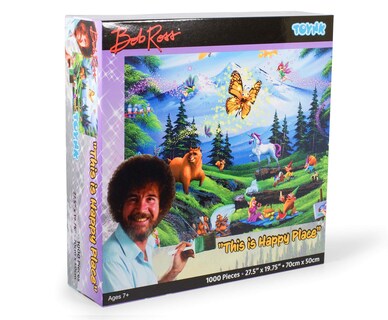 Foto 3 | Foto 3 | Rompecabezas Toynk Bob Ross This Is Happy Place 1000 Piezas - Venta Internacional.