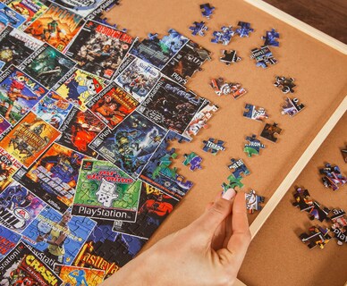 Foto 4 | Foto 4 | Jigsaw Puzzle Toynk, Caja De Videojuegos, Collage, 1000 Piezas - Venta Internacional.