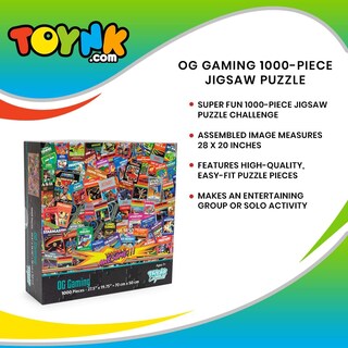 Foto 7 | Foto 7 | Rompecabezas Og Gaming De 1000 Piezas Inspirado En El Atari 2600 - Venta Internacional.