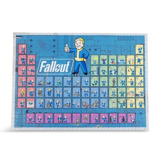 Foto 4 | Foto 4 | Rompecabezas Toynk Fallout Tabla Periódica Vault Boy 1000 Unidades - Venta Internacional.