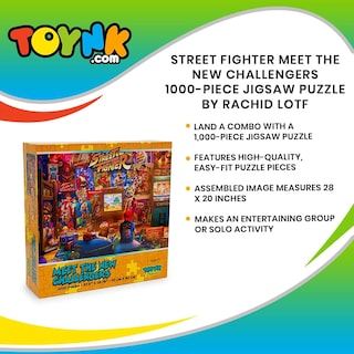 Foto 7 | Foto 7 | Rompecabezas Toynk Street Fighter Conoce A Los Nuevos Retadores - Venta Internacional.