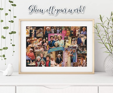 Foto 6 | Foto 6 | Rompecabezas Toynk The Golden Girls Collage De Los 80, 1000 Piezas - Venta Internacional.