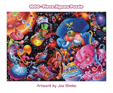 Foto 3 | Foto 3 | Cereales Para Desayuno Jigsaw Puzzle Toynk Cosmic Crunch, 1000 Piezas - Venta Internacional.