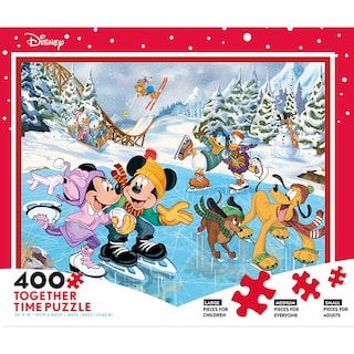 Foto 2 | Foto 2 | Rompecabezas Ceaco Disney Holiday Together Time, 400 Piezas - Venta Internacional.