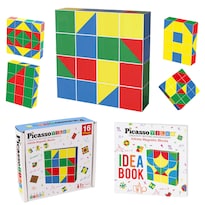 Juego De Rompecabezas Magnético Picasso Cubes Brain Teaser Set, Juguete Para Niños - Venta Internacional.