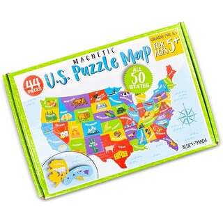 Foto 4 | Foto 4 | Mapa De Rompecabezas Magnético Juvale U.s. Of The United States Kids - Venta Internacional.