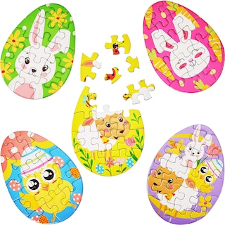 Foto 1 | Foto 1 | Minipuzles Con Forma De Huevo De Pascua Skylety Bunny Chick, 20 Piezas - Venta Internacional.