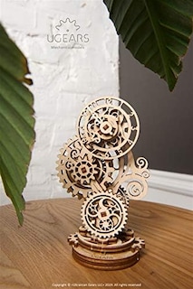 Foto 7 | Foto 7 | Reloj Steampunk De Madera 3d Ugears Para Adultos, 40 Unidades - Venta Internacional.