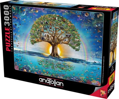 Foto 2 | Foto 2 | Rompecabezas Árbol De La Vida De Anatolia De 3000 Piezas - Venta Internacional.