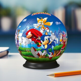 Foto 4 | Foto 4 | Bola De Rompecabezas Ravensburger Sonic The Hedgehog 11592 - Venta Internacional.