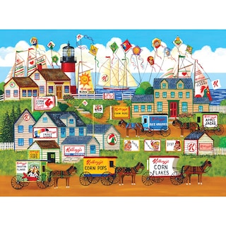 Foto 1 | Foto 1 | Rompecabezas Roseart Kellogg's Town By The Sea 1000 Piezas - Venta Internacional.