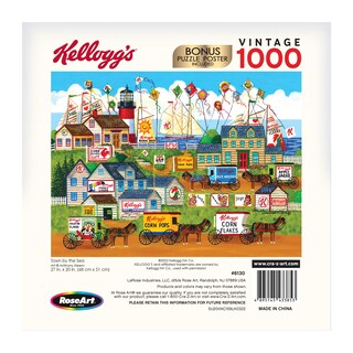 Foto 5 | Foto 5 | Rompecabezas Roseart Kellogg's Town By The Sea 1000 Piezas - Venta Internacional.