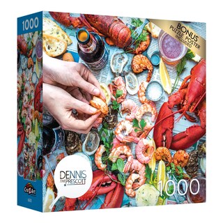 Foto 2 | Foto 2 | Rompecabezas Roseart Dennis Prescott Summer Vibe Seafood, 1000 Unidades - Venta Internacional.