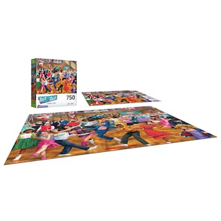 Foto 3 | Foto 3 | Rompecabezas Roseart Back To The Past Sock Hop 750 Piezas - Venta Internacional.