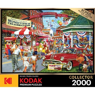 Foto 4 | Foto 4 | Rompecabezas Roseart Kodak Collector Hometown Celebration, 2000 Unidades - Venta Internacional.