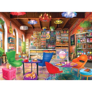 Foto 1 | Foto 1 | Rompecabezas Roseart My Happy Place Boho Coffeeshop, 750 Piezas - Venta Internacional.