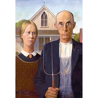Foto 1 | Foto 1 | Rompecabezas Roseart Kodak Masters American Gothic 2000 Piezas - Venta Internacional.