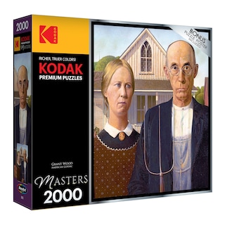 Foto 2 | Foto 2 | Rompecabezas Roseart Kodak Masters American Gothic 2000 Piezas - Venta Internacional.