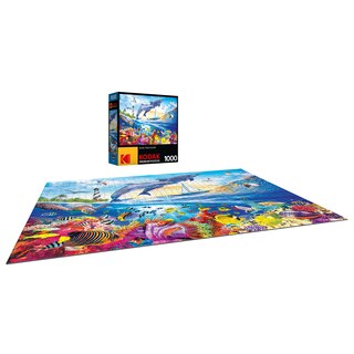 Foto 6 | Foto 6 | Rompecabezas Roseart Kodak Premium Playful Summer Dolphins - Venta Internacional.