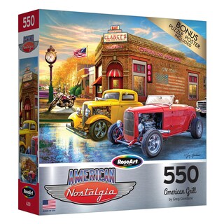 Foto 2 | Foto 2 | Rompecabezas Roseart American Nostalgia American Grill 550 Piezas - Venta Internacional.