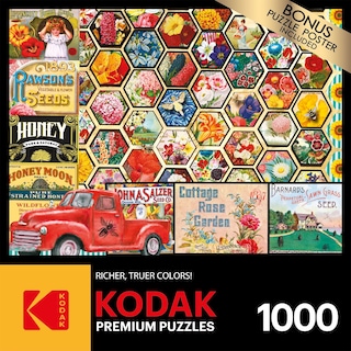 Foto 4 | Foto 4 | Rompecabezas Roseart Kodak Premium Honeycomb 1000 Piezas - Venta Internacional.