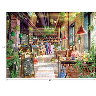 Foto 3 | Foto 3 | Rompecabezas Roseart My Happy Place Neighborhood Cafe, 750 Piezas - Venta Internacional.