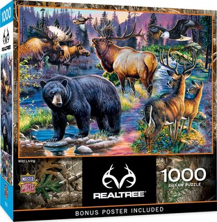 Foto 1 | Foto 1 | Rompecabezas Masterpieces Wild Living 1000 Piezas - Venta Internacional.