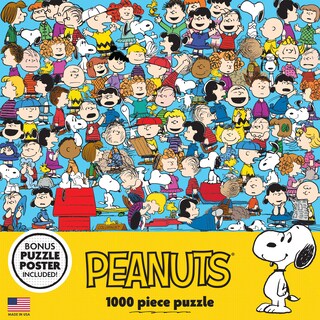 Foto 4 | Foto 4 | Rompecabezas Roseart Peanuts Con Personajes De 1000 Piezas - Venta Internacional.
