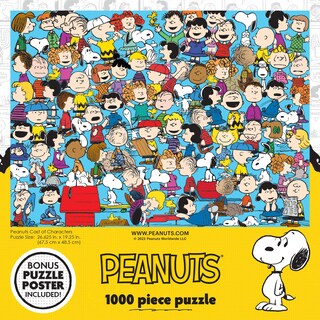 Foto 5 | Foto 5 | Rompecabezas Roseart Peanuts Con Personajes De 1000 Piezas - Venta Internacional.